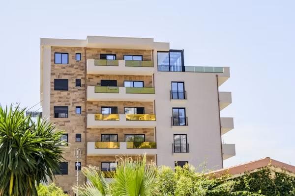 Modern apartment architecture