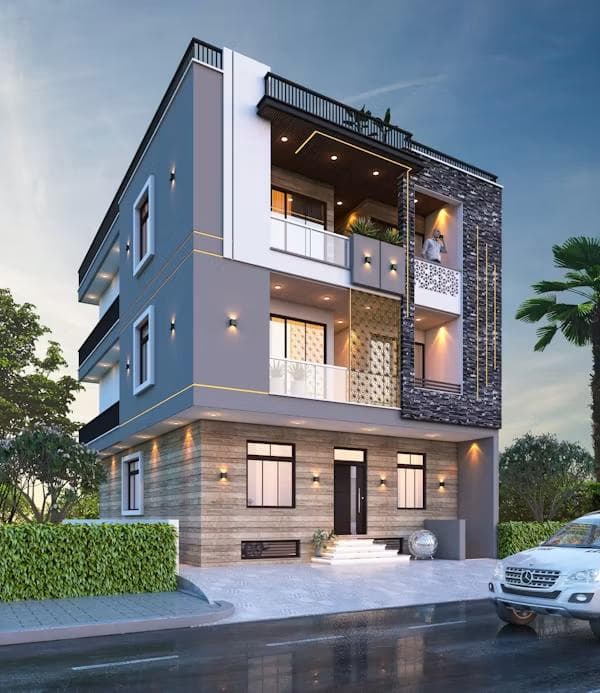 Modern independent luxury designer villa